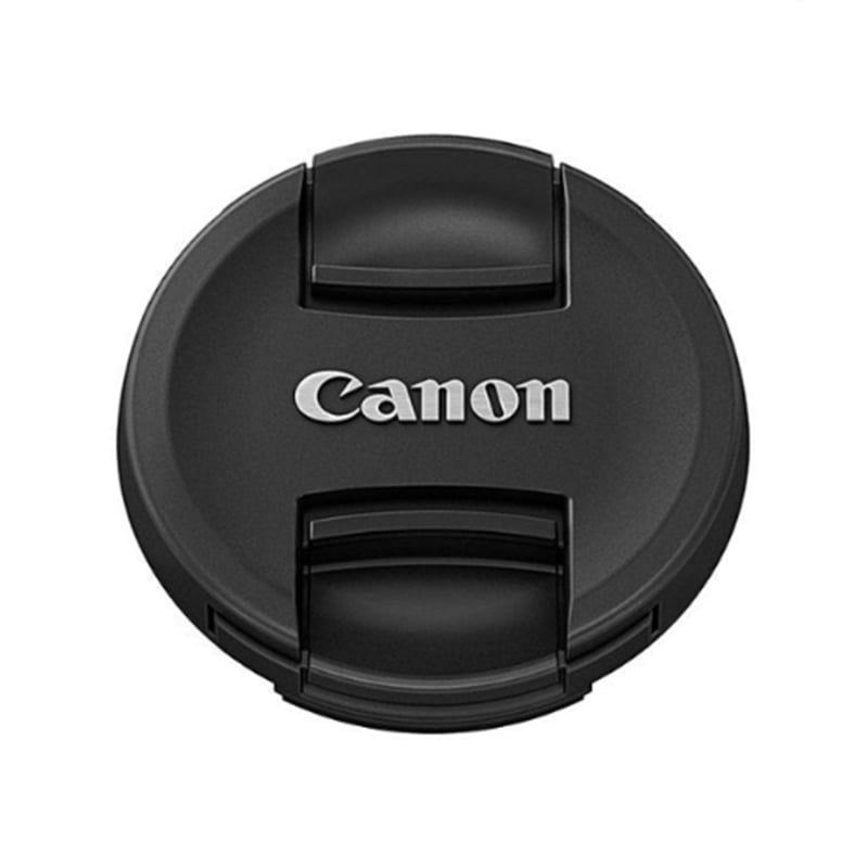 Picture of canon Lens Cap 58mm Canon 75-300, 55-250, 55-250 stm, 18-55, 18-55 stm, 70-300 usm, 50mm 1.4, 100mm f/2 usm, 24mm f/2.8 is usm & more 58mm Lenses  Black