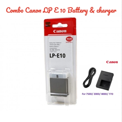 Picture of Combo offer Canon LP-E10 DSLR Camera Battery & Charger For Canon EOS 1100D 1200D/1300D 