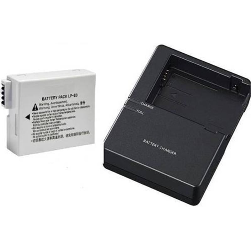 Picture of Combo LP-E8 Canon DSLR Camera Battery & Charger LP-E8 for Canon EOS 600D 650D 700D 550D Kiss X7 
