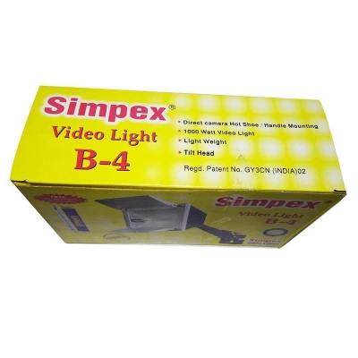 Picture of Simpex B4 SunGun Video Light - Ring Light Black