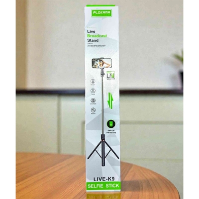 Picture of Plokama K9 Selfie Stick Tripod Black