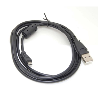 Picture of SONY Camera Data USB Cable Cord For SONY DSC-S650 S700 S730 S750 S780 S800 S950 S980 S2100 A100 A200 A300 A350 A700 DSC-W180 W190 S2100 W310 W320 W330 A900 Black