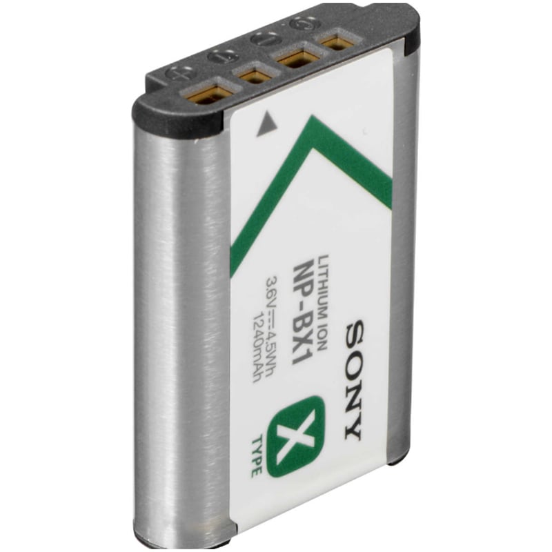 Picture of Sony NP-BX1 X-Series Rechargeable Battery Pack for Sony Cyber-shot DSC-HX300, HX50V, RX1/RX1R, RX100/RX100 II, WX300 