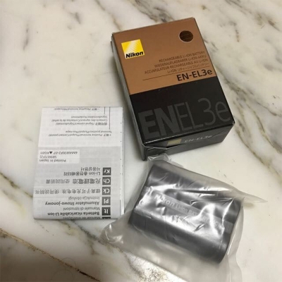 Picture of Nikon EN-EL3e Rechargeable Lithium-Ion Battery for Nikon D50, D70, D70s, D80, D90, D100, D200, D300, D300S, and D700 