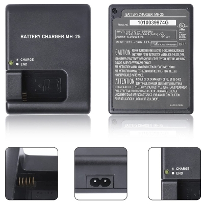 Picture of Nikon MH-25 Charger For Nikon EN-EL15 Battery D7200 D7100 V1 