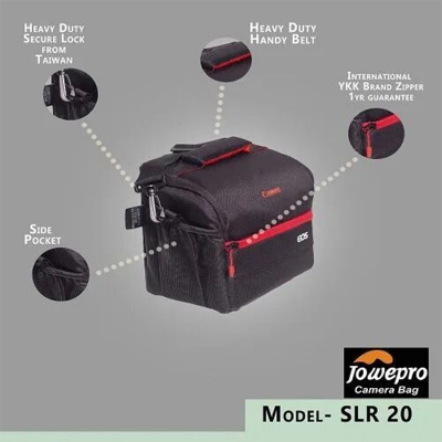 Picture of Camera Bag Case For Canon DSLR Bag Black
