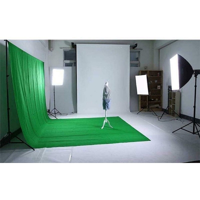 Picture of Green / White Screen Backdrop Background For Photography 8x12ft 