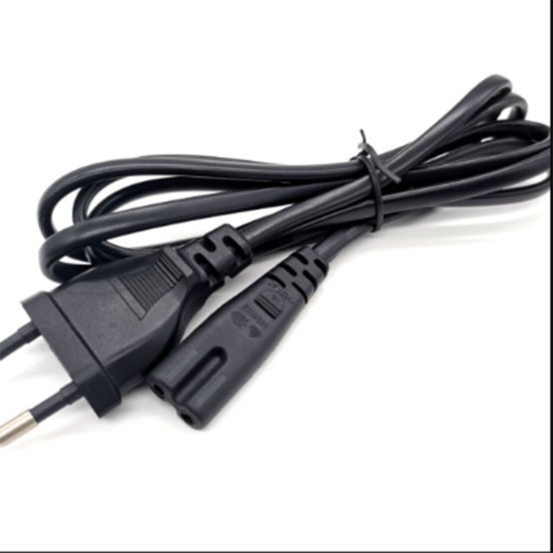 Picture of 2 Pin Adapter Power Cable AC Cord 220V 6A 1Meter 
