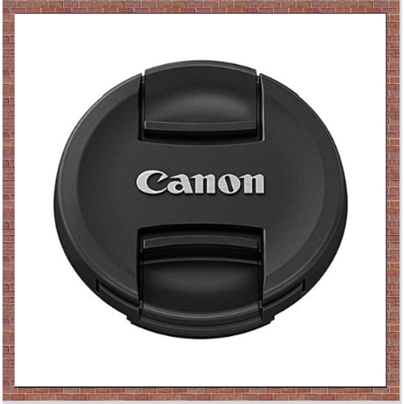 Picture of canon Lens Cap 58mm Canon 75-300, 55-250, 55-250 stm, 18-55, 18-55 stm, 70-300 usm, 50mm 1.4, 100mm f/2 usm, 24mm f/2.8 is usm & more 58mm Lenses  Black