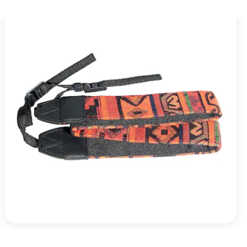 Picture of DSLR Camera Strap Belt Shoulder Neck Strap For Nikon, Canon, Sony, Fuji Maroon