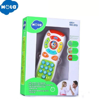 Picture of Hola TV Remote Toy for Kids Musical Learning Toy for Children Smart Interactive Toy