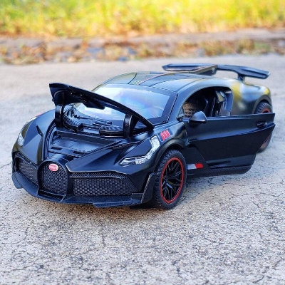 Picture of Bugatti Divo Diecast Alloy Car 1:32 Vehicles Metal Car Model Car Sound Light Toys For Gift