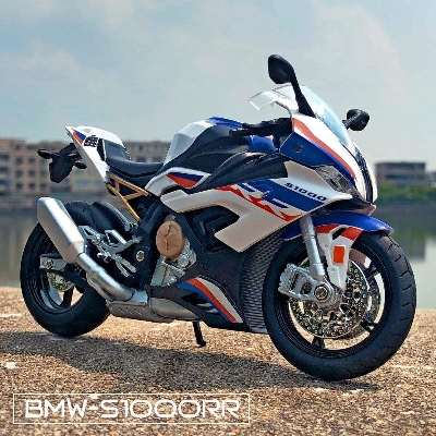 Picture of 1:12 BMW S1000RR Diecast Alloy Motorbike Vehicles Collectible Hobbies Motorcycle Model Toys