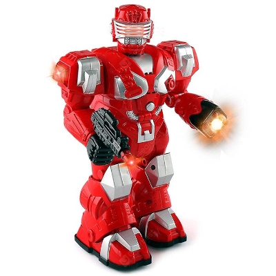 Picture of Battery Operated Electric Walking Sounding Robot Toy for Children