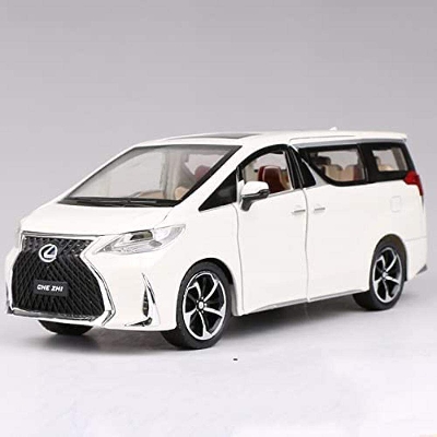 Picture of Car Model 1:24 Lexus LM Series LM300H Alloy Die Cast Car Model for Simulation Sound and Light Pull Back Toy , 1:24 die cast car[8pcs]