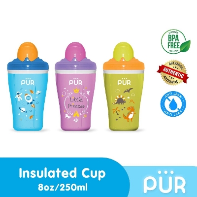 Picture of Pur Insulated Straw Cup 8oz./250ml. – (9009)
