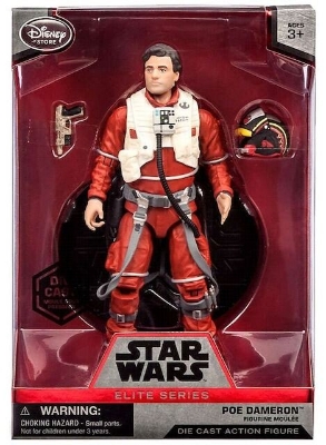 Picture of Disney Star Wars Poe Dameron The Force Awakens Elite Series Die Cast  Action Figure Toy Gift Exclusive 6.5 inch