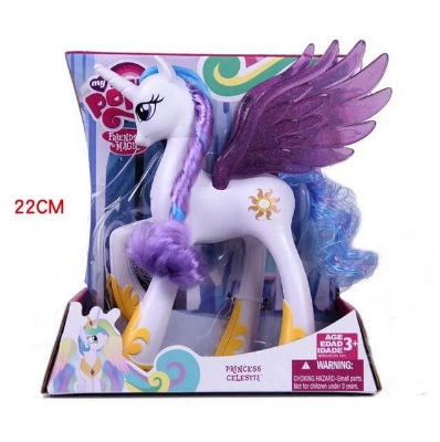 Picture of New 22cm My Little Pony Friendship Is Magic Princess Celestia Cadance Luna Action Figure Doll Christmas Gift Toy For Kids Gifts-n-yvan-fanceye