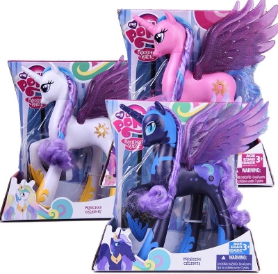 Picture of New 22cm My Little Pony Friendship Is Magic Princess Celestia Cadance Luna Action Figure Doll Christmas Gift Toy For Kids Gifts-n-yvan-fanceye