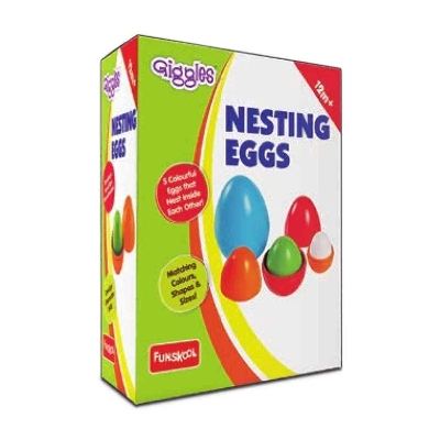 Picture of Nesting Eggs Funskool-Multicolor