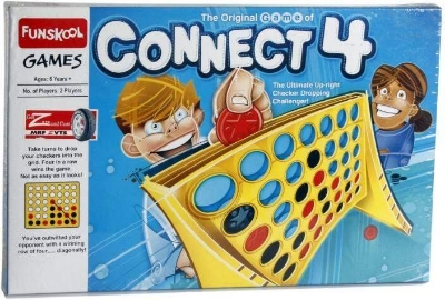 Picture of Board Game Connect 4 Original Funskool Brand-Multicolor