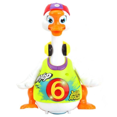 Picture of HOLA Hip Hop Dancing & Musical Goose Educational & Learning Gift Toy for Kids-Multicolor