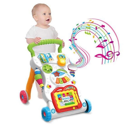 Picture of Baby First Steps Early Learning Educational Walker-Multicolor