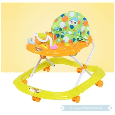 Picture of New Baby Walker 6120 With Music, Toys, Learning, Driving-Green,Yellow-Multicolor