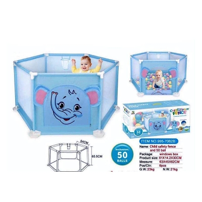 Picture of CHILD SAFETY FENCE FOR BABY GROW SECURITY ESCORT-Multicolor