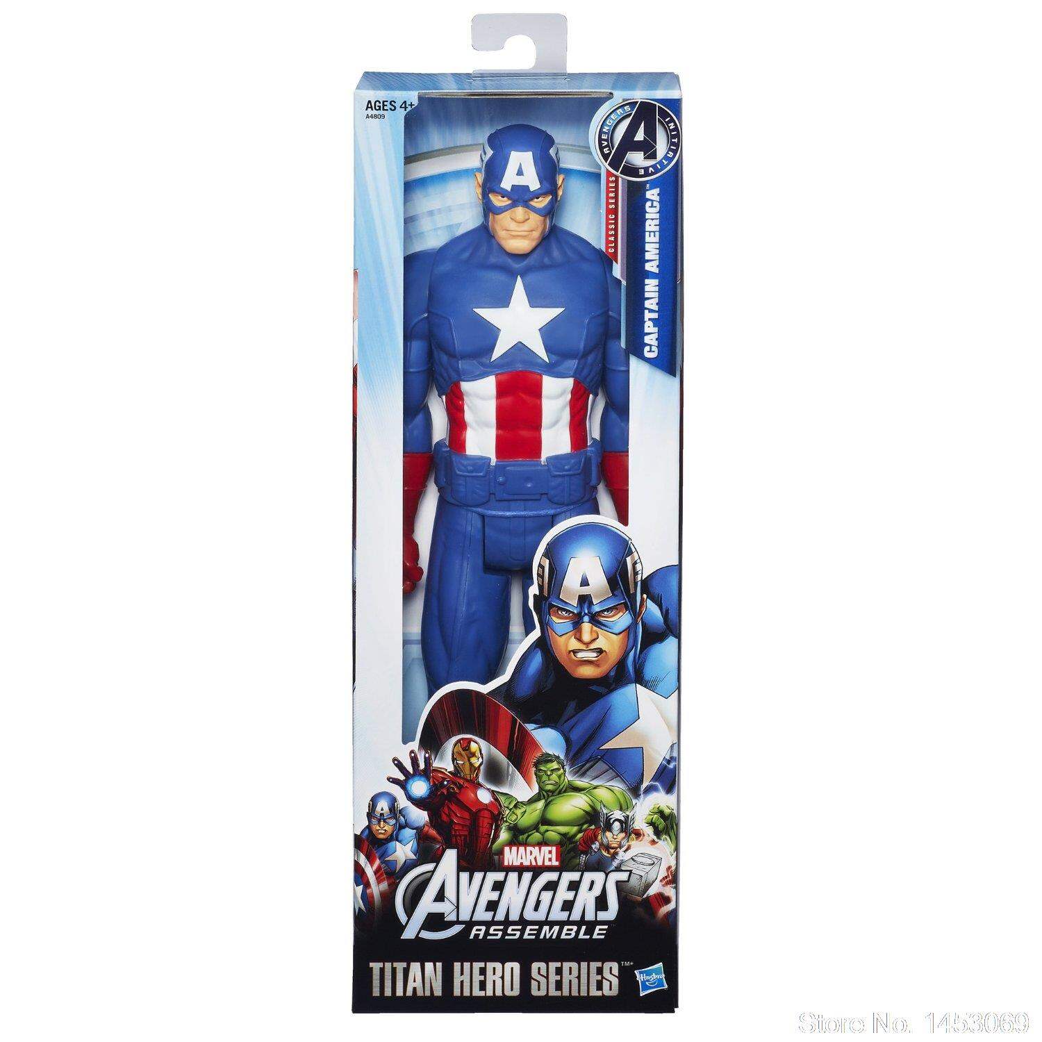 Picture of Hasbro Marvel Toys The Avenger Endgame 30CM Super Hero Thor Captain Thanos Wolverine Spider Man Iron Man Action Figure Toy Dolls-Multicolor