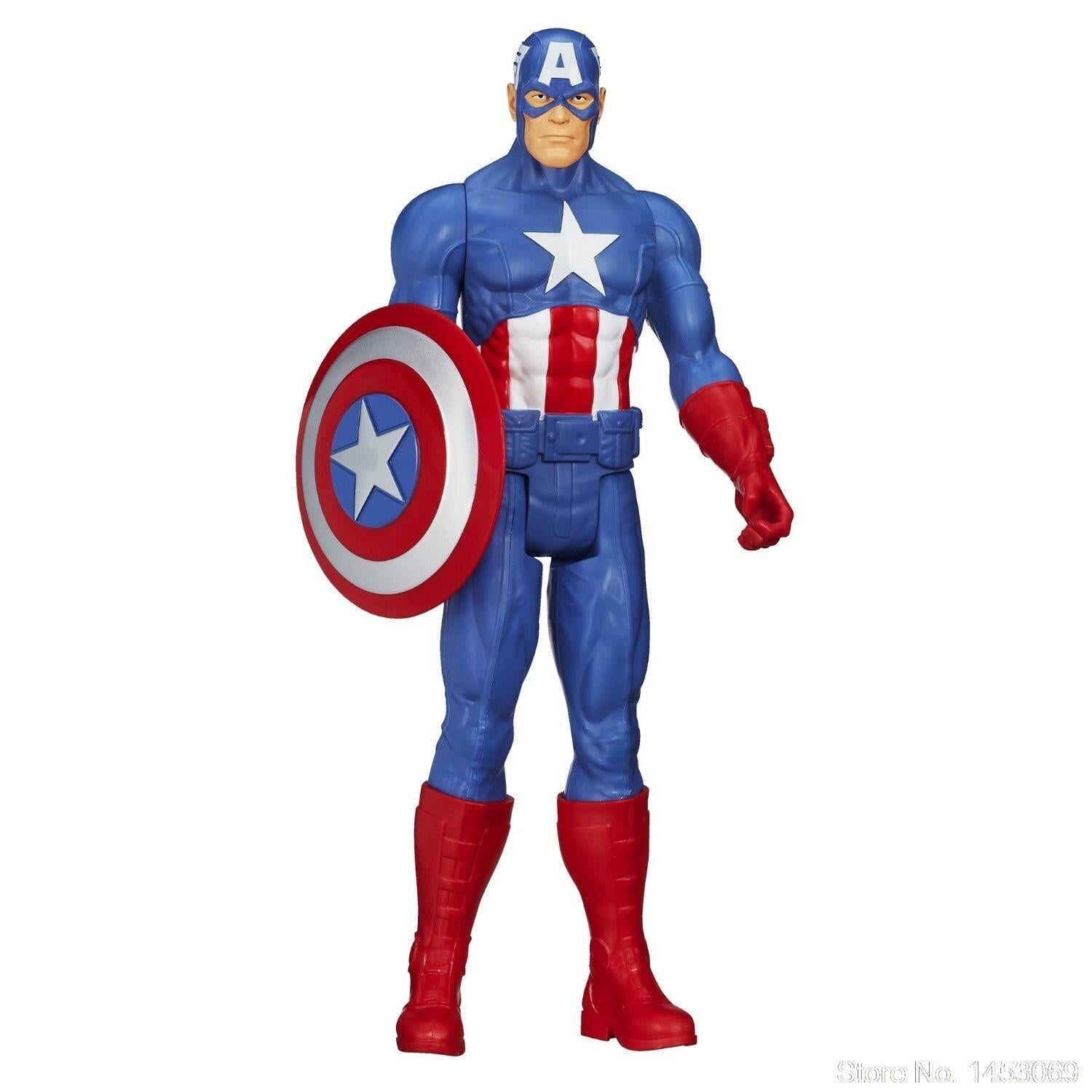 Picture of Hasbro Marvel Toys The Avenger Endgame 30CM Super Hero Thor Captain Thanos Wolverine Spider Man Iron Man Action Figure Toy Dolls-Multicolor