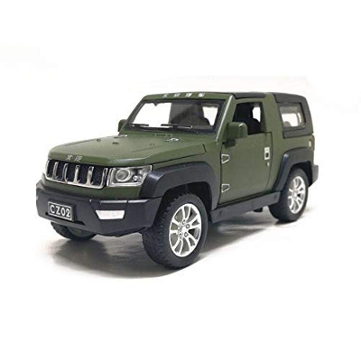 Picture of Metal Toy Alloy Car Diecasts Toy Vehicles 1: 32 Toy Car Beijing Jeep  Car Model Wolf Warriors Model Car Toys-Olive-Multicolor