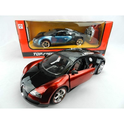 Picture of New RC Car Rechargeable Top Speed Bugatti 1:14 Scale- Blue-Multicolor
