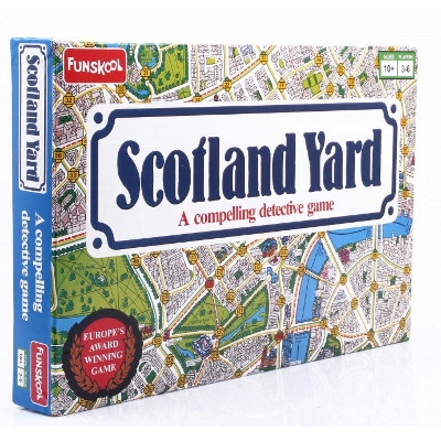 Picture of Funskool Scotland Yard Multiplayer Board Game Indoor Game-Multicolor