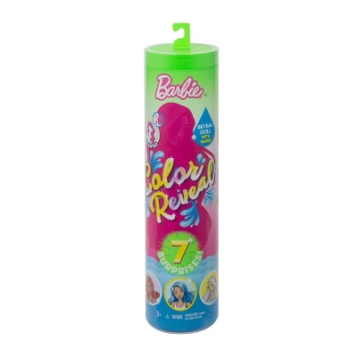 Picture of Barbie Style Color Reveal Doll with 7 Surprises Decorate Your Doll-Multicolor