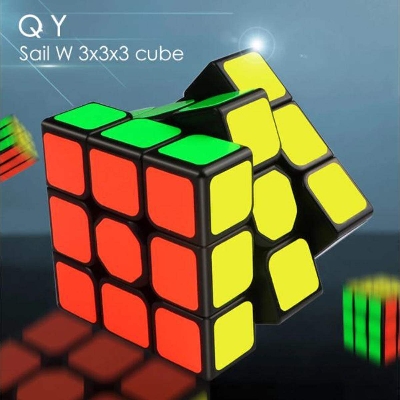 Picture of QY Speed Cube Rubik's cube 3x3x3 Puzzle Toy-Multicolor