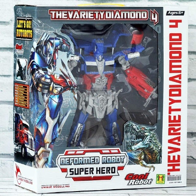 Picture of Transformers 3 Optimus Prime Action Figure Robot Toy 12 inch-Multicolor