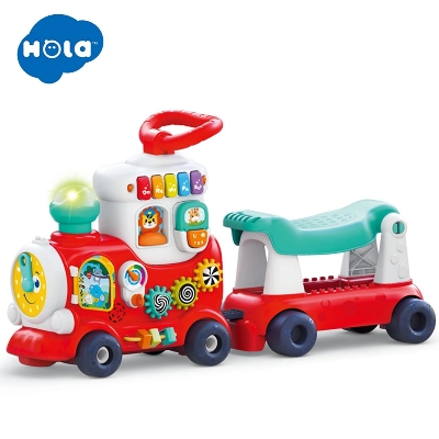 Picture of Hola Four in one smart car pusher ride toy for kids-E8990-Multicolor