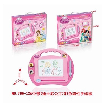 Picture of New Children Magnetism Writing Board Table Early Learning Imagination Artboard Erasable for Kids Gifts-796-12A-Pink