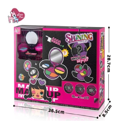 Picture of 17pcs shining makeup magic balls for kids-Multicolor