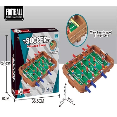 Picture of Table Soccer Mini Football Board Game Kit Toys For Kids Sport Outdoor Portable Tabletop Games Play Educational Toys Gift, Tabletop Football by Letterbox-Multicolor