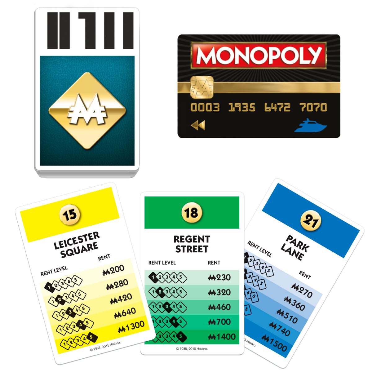 Picture of New Monopoly bord game Super Electronic Board Game, Electronic Banking Unit, Choose Your Rewards, Cashless Gameplay Tap Technology, for Ages 8 and Up,Box English electronic monopoly-Multicolor