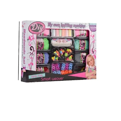 Picture of Educational Toy Kids Hand Knitting Machine Weaving Loom Knit DIY Scarf Hat toy-Multicolor