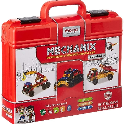 Picture of Zephyr Mechanix Advance Smart Bag block building set for kids-09006-Multicolor