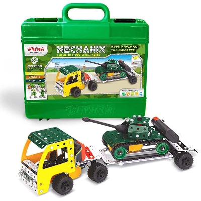 Picture of Zephyr Mechanix Battle - Smart Bag block building set for kids- 01069-Multicolor