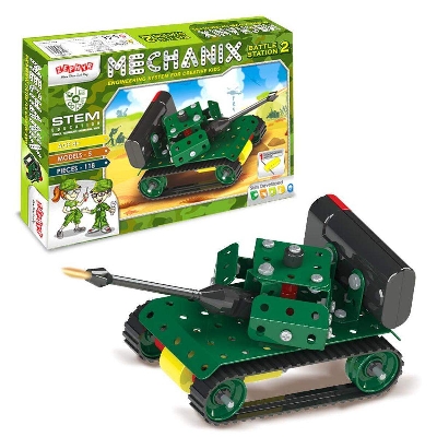 Picture of Zephyr Mechanix Battle Station-2 Smart Bag block building set for kids-02124-Multicolor