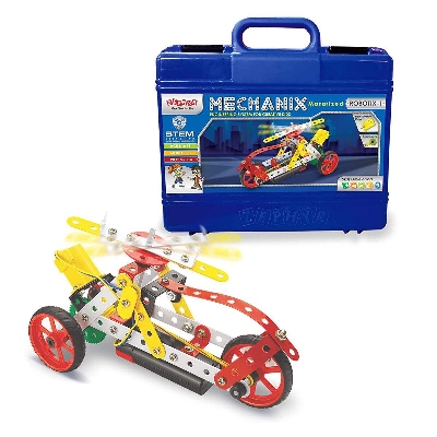 Picture of Zephyr Mechanix Robotix - 1 Smart Bag block building set for kids-01068-Multicolor