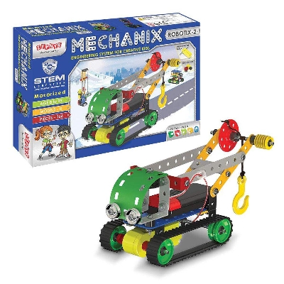 Picture of Zephyr Robotix 2 block building set for kids-01063-Multicolor