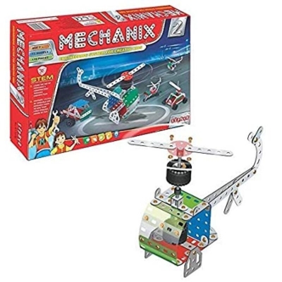 Picture of Zephyr Mechanix - 2 block building set for kids-01004-Multicolor