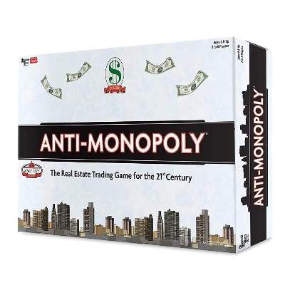 Picture of FUNSKOOL ANTI MONOPOLY Games The Classic Real Estate Trading Board Game-Multicolor